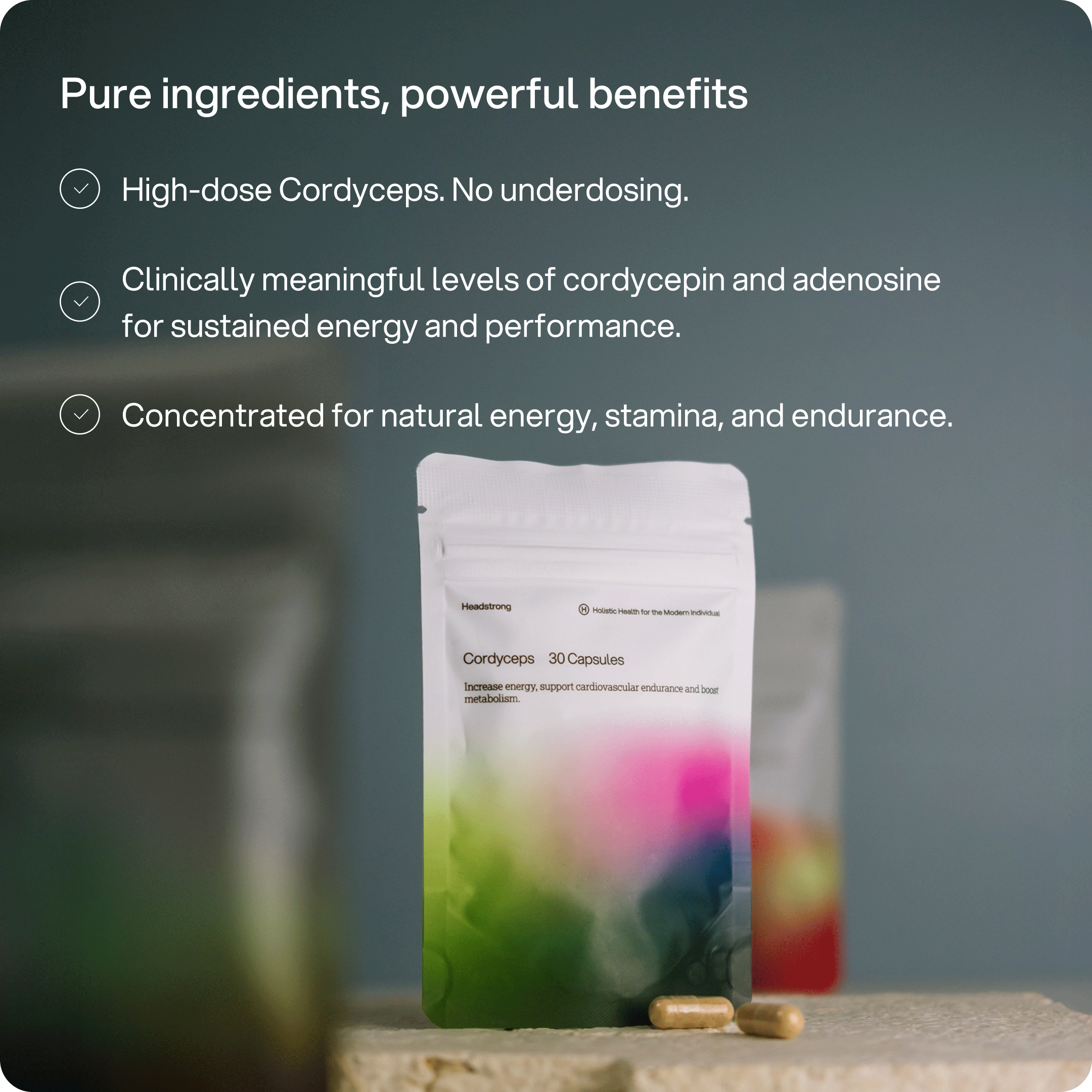 Cordyceps - Energy, Metabolism & Libido Capsule