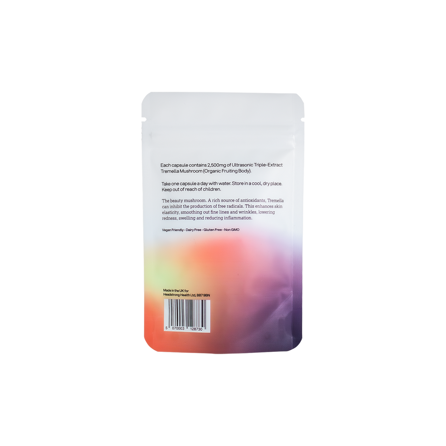 Tremella Mushroom - 30 Capsules | 3-month supply