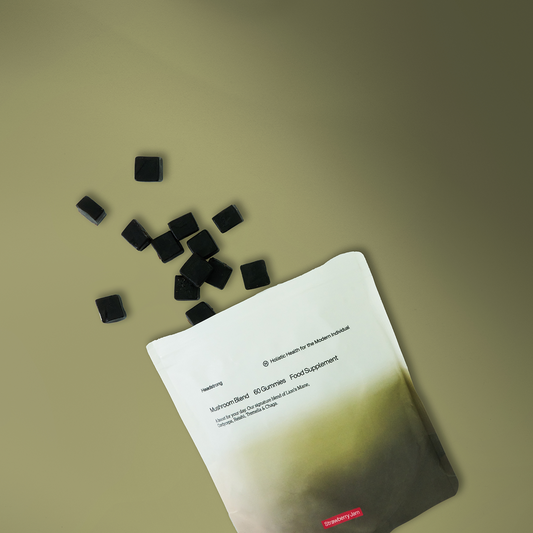 Mushroom Blend Gummies - 2,500mg - Strawberry Jam