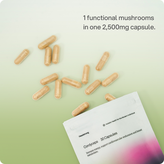 Cordyceps - 2,500mg Capsules